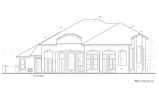 Rear Elevation image of William Henry House Plan